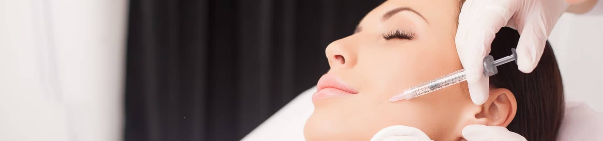 A non-surgical facial treatment being administered at the practice